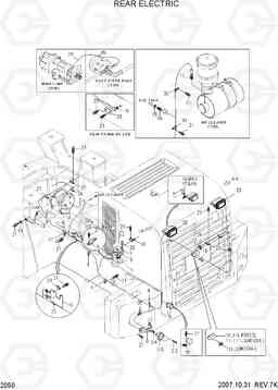 2050 REAR ELECTRIC HL757TM-7, Hyundai