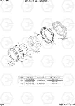 6070 ENGINE CONNECTION HL757TM-7, Hyundai