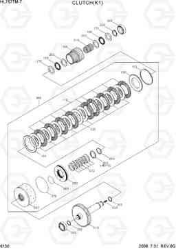 6130 CLUTCH(K1) HL757TM-7, Hyundai