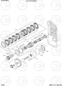 6140 CLUTCH(K2) HL757TM-7, Hyundai