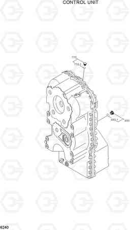 6240 CONTROL UNIT HL757TM-7, Hyundai