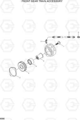 9090 FRONT GEAR TRAIN ACCESSORY HL757TM-7, Hyundai