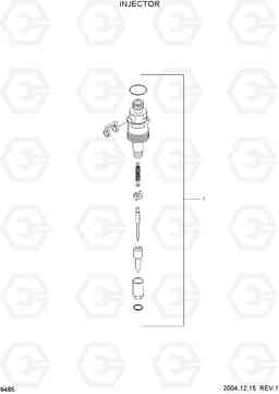 9485 INJECTOR HL757TM-7, Hyundai