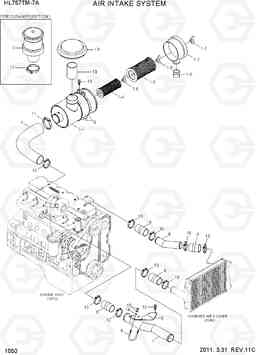 1050 AIR INTAKE SYSTEM HL757TM7A, Hyundai