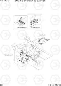 2080 EMERGENCY STEERING ELECTRIC HL757TM7A, Hyundai