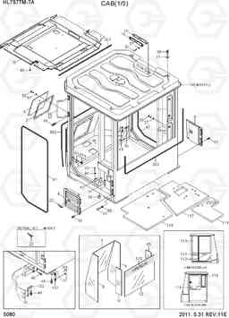 5080 CAB(1/5) HL757TM7A, Hyundai