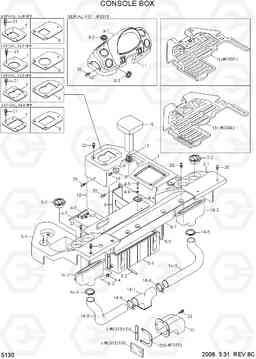 5130 CONSOLE BOX HL757TM7A, Hyundai