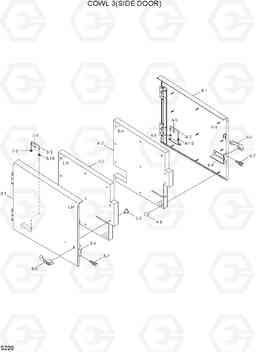 5220 COWL 3(SIDE DOOR) HL757TM7A, Hyundai