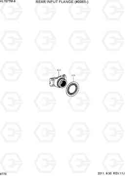 6770 REAR INPUT GROUP(#0059-) HL757TM7A, Hyundai