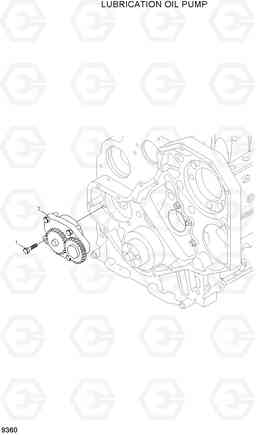 9360 LUBRICATION OIL PUMP HL757TM7A, Hyundai