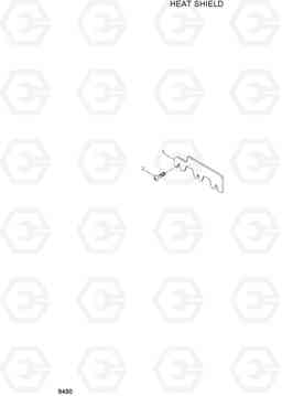9490 HEAT SHIELD HL757TM7A, Hyundai
