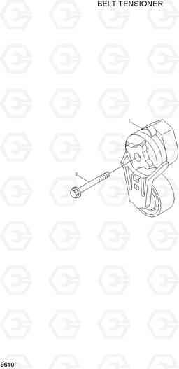 9610 BELT TENSIONER HL757TM7A, Hyundai