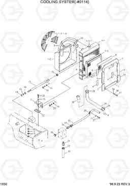 1030 COOLING SYSTEM(-#0114) HL760(-#1000), Hyundai