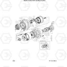 3083 REAR PLANETARY GEAR(LH & RH) HL760(-#1000), Hyundai