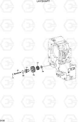 3130 LAYSHAFT HL760(-#1000), Hyundai