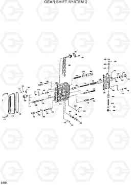 3191 GEAR SHIFT SYSTEM 2 HL760(-#1000), Hyundai