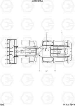 4070 HARNESS HL760(-#1000), Hyundai