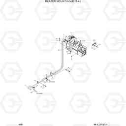 4081 HEATER MOUNTING(#0154-) HL760(-#1000), Hyundai