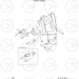 5010 FRONT FRAME HL760(-#1000), Hyundai