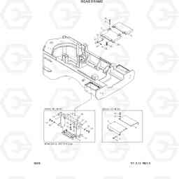 5020 REAR FRAME HL760(-#1000), Hyundai