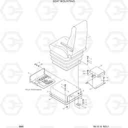 5060 SEAT MOUNTING HL760(-#1000), Hyundai