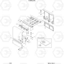 5121 COWL(2/4) HL760(-#1000), Hyundai