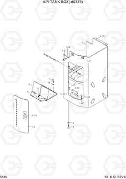 5130 AIR TANK BOX(-#0339) HL760(-#1000), Hyundai