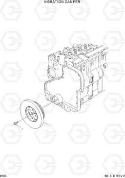 8100 VIBRATION DAMPER HL760(-#1000), Hyundai