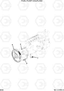 8230 FUEL PUMP COUPLING HL760(-#1000), Hyundai