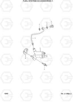 8240 FUEL SYSTEM ACCESSORIES 1 HL760(-#1000), Hyundai