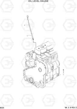 8320 OIL LEVEL GAUGE HL760(-#1000), Hyundai