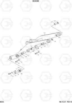 6020 BOOM HL760(#1001-#1301), Hyundai