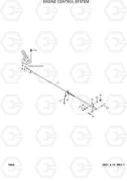 1040 ENGINE CONTROL SYSTEM HL760(#1302-), Hyundai