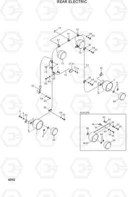 4050 REAR ELECTRIC HL760(#1302-), Hyundai