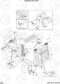 2050 REAR ELECTRIC HL760-7, Hyundai