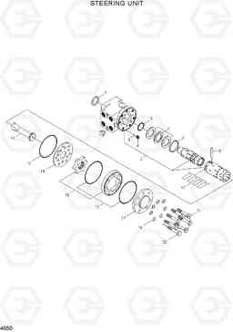 4050 STEERING UNIT HL760-7, Hyundai