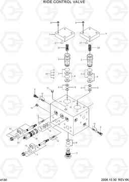 4130 RIDE CONTROL VALVE HL760-7, Hyundai