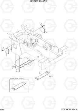 5060 UNDER GUARD HL760-7, Hyundai