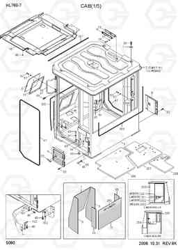 5080 CAB(1/5) HL760-7, Hyundai