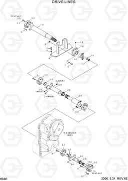 6030 DRIVE LINES HL760-7, Hyundai