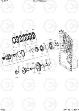 6160 CLUTCH(K4) HL760-7, Hyundai
