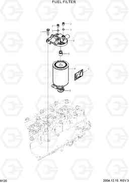 9120 FUEL FILTER HL760-7, Hyundai