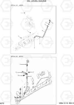 9270 OIL LEVEL GAUGE HL760-7, Hyundai