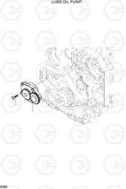 9280 LUBE OIL PUMP HL760-7, Hyundai