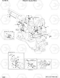 2040 FRONT ELECTRIC HL760-7A, Hyundai