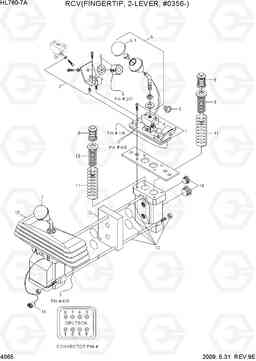 4065 RCV(FINGERTIP, 2-LEVER, #0356-) HL760-7A, Hyundai