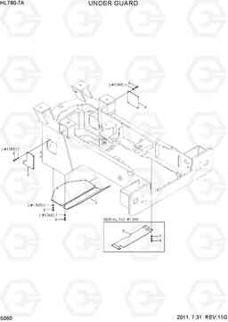 5060 UNDER GUARD HL760-7A, Hyundai