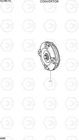 6080 CONVERTER HL760-7A, Hyundai