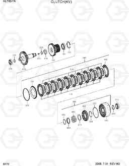 6170 CLUTCH(KV) HL760-7A, Hyundai