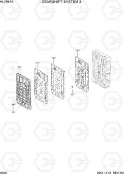 6230 GEARSHIFT SYSTEM 3 HL760-7A, Hyundai